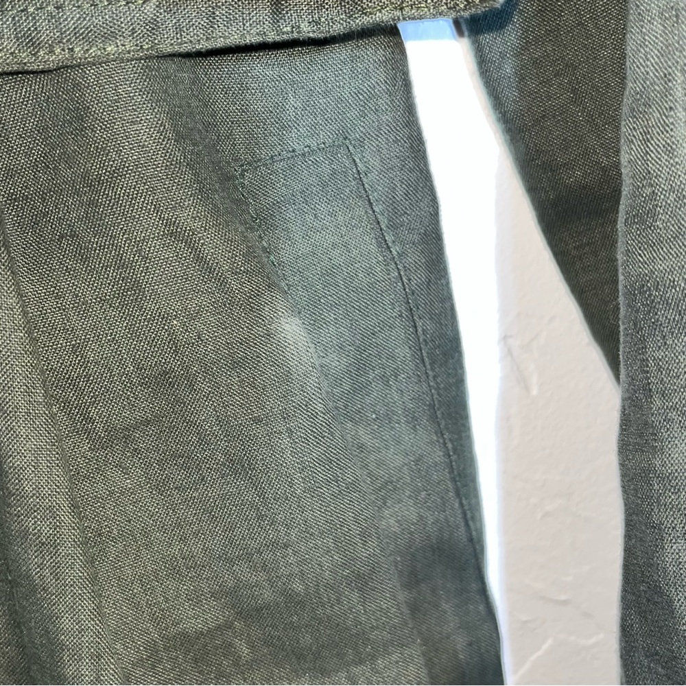 Vintage Portobello’s 2 Piece Linen Culotte Short Set Made in Italy - Picture 14 of 14